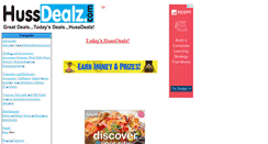 Desktop Screenshot of hussdealz.com